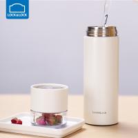 乐扣乐扣（LOCK&LOCK） LHC4233WHT 品茗茶水分离保温杯 400ml 白色（单位： 个）