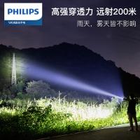飞利浦（PHILIPS） SFL1236 强光手电筒 充电式 黑色（单位：个）新旧批次随机发货