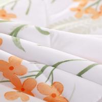 恒源祥（HYX） HYX185BZ-DZ 花朵朵柔软夏凉被 规格：200*230cm 面料：85g全涤磨毛 填充：100%超细纤维 填充重量：300g (单位：条) 橙色