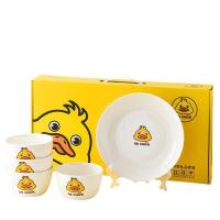 贝格帝 BGD-TW05 陶瓷餐碗套装（11.5*6cm碗*4+20.5cm盘）（单位：套）图案随机发货