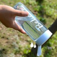 百斯克 BSK-BS2405100 小麦塑料杯 500ml (单位:个)淡蓝色、淡粉、湖绿、墨黑颜色随机