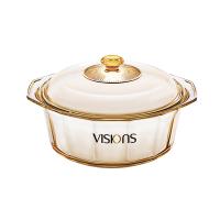 康宁（VISIONS） 晶钻透明锅 VS-41-DI/E/CN 4.1L (单位:个) 琥珀色