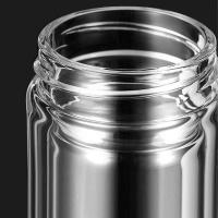 百斯克 BSK-BB832540 典雅茶水分离双层玻璃杯 300ml (单位:个)