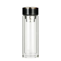百斯克 BSK-BB252640 至臻茶水分离双层玻璃杯 300ml (单位:个)