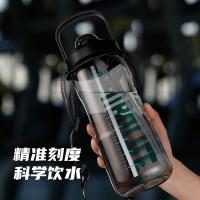 富光（FUGUANG） FG0342-2000 清达运动水壶tritan塑料水杯吸管杯 2000ml（单位：个）蓝色