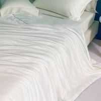 恒源祥（HYX） 113273900076546 提花蚕丝夏凉被 150*200cm 2斤 牡丹 (单位:床) 白色