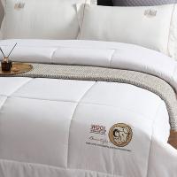 艾逸瑶选 JF-24136 圣玛丽澳洲羊毛冬被 200*230cm （单位：床） 白色