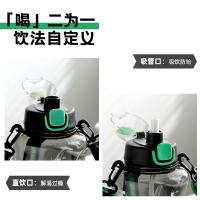富光（FUGUANG） WFS1112-1700 满动力TRITAN材质塑料水杯 1700ml（单位：只）竹绿