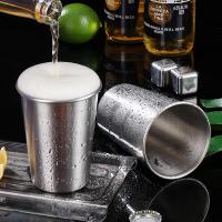 拜杰（BAIJIE） 不锈钢 啤酒杯 350ML 5.5*10.5*8CM （单位:个）