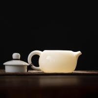 苏氏陶瓷（SUSHI CERAMICS） J0337-1 西施壶一壶两杯 220ml 白色 (单位:个)