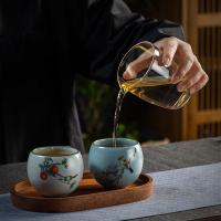 金镶玉 陶瓷 立业杯对杯 主人杯*2 (单位:对)