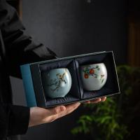 金镶玉 陶瓷 立业杯对杯 主人杯*2 (单位:对)