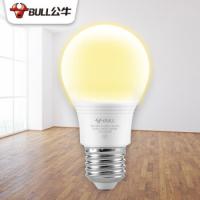 公牛（BULL） MQ-A105 5W-E27 LED灯泡E27螺口球泡灯 5W 白色（单位：个）