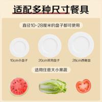茶花（CHAHUA） 保鲜膜套 松紧口 305018*2 100只/包*2/组 (单位:组) 新老包装随机发货 透明色