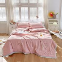 罗蒙 LM-4189 柔肤棉大豆被 150*200cm（单位：床）粉色