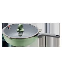 炊大皇（COOKER KING） CG32ZQ-1 炒锅 锅具 32CM 雾雨绿（单位：套）
