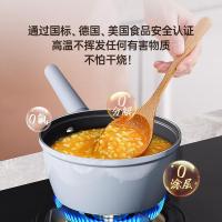 三禾（SANHO） LN18S1 微纳不粘奶锅 18cm 含盖 0涂层 (单位:个) 多色随机