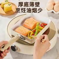 炊大皇（COOKER KING） BC18JG 白瓷玉子烧煎锅 18cm (单位:个)