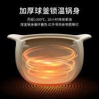 温仑山（VELOSAN） VE068 鹅卵石砂锅 300*300*150mm 4.5L 合家煲（单位:个） 白境玫瑰