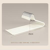 四万公里 SWJ6059 衣架 35cm*14cm 10个/扎 （单位:扎） 白