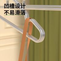 四万公里 扁平款 不锈钢衣架 45cm 10个/组(单位：组)