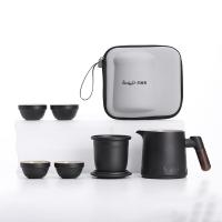 贝格帝 BGD-LJ06 户外旅行茶具套装 茶壶320ml*1/茶杯40ml*4 (单位:套)