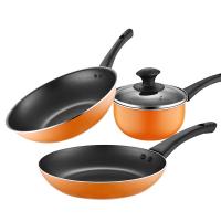爱仕达（ASD） PL03G6TG  锅具套装 炒锅+煎锅+奶锅 三件套 橙色（单位：套）