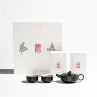 鱼玥 CF3447 茶具套装 福鼎白茶200g+茶具一套(一壶两杯) 200g 白色（单位：盒）