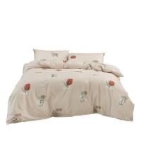 罗莱家纺（LUOLAI） 全棉时尚四件套 被套200*230cm 床单230*240cm 枕套48*74cm*2 （单位：套）