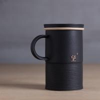 万仟堂 望杯 陶瓷杯 500ml 黑色（单位：个）