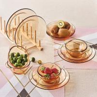 艾逸瑶选CJ-21138  玻璃餐具14件套B 碗*4盘*4杯*4多用碗*2（单位：套）