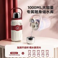 大嘴猴（Paul Frank）带茶隔保温杯  1000mL（单位：个）颜色随机