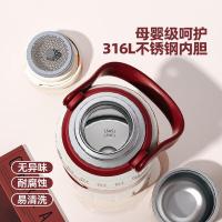 大嘴猴（Paul Frank）带茶隔保温杯  1000mL（单位：个）颜色随机