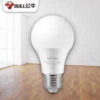 公牛（BULL） MQ-A10911 LED灯泡球泡灯 6500K E27 9W(单位：个)