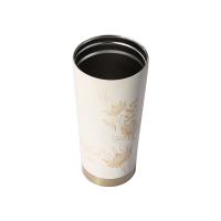 火象（Fire elephants） HXB- BW196 荷塘月色咖啡杯 保温杯 550ml 白色（单位：个）