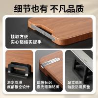 欧欧优（OOU） DJ0022+CB0035 抗菌厨具套装 8件套(单位：套) 砍骨刀+菜刀+厨师刀+水果刀+剪刀+磨刀器+刀座+菜板