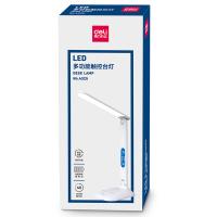 得力（deli）4325LED可充电带屏幕台灯1200mAh DC5V（单位：台）   白色