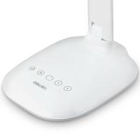 得力（deli）4325LED可充电带屏幕台灯1200mAh DC5V（单位：台）   白色
