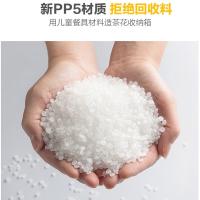 茶花（CHAHUA）2885塑料衣物收纳箱棉被整理箱34L  3个/组 45.5*38*31CM（单位：组）枣红色