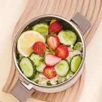 荣事达（Royalstar） RJ2101-101A 304不锈钢三层饭盒 24.7cm*14cm (单位: 套)