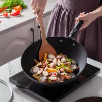 杜邦 PJT030 0涂层螺纹炒锅 口径30cm （单位：个）黑色