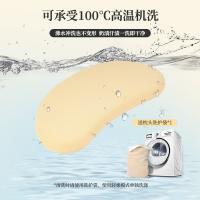 睡眠博士 可机洗烘干暴晒透气硅胶枕芯4-6岁 枕头 60*35*4cm 米黄色（单位：个）