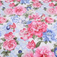 富安娜（fuanna） 群芳尽艳 床品套件 203*229cm/230*240cm/74*48cm 花色（单位：套）被套*1、床单*1、枕套*2