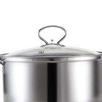 斯弥儿SMR-06GJ不锈钢双耳汤锅22cm（单位：个）