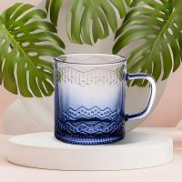 有福有派YF-25002炫彩玻璃杯 480ml（单位：个）蓝色