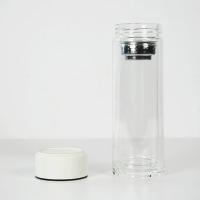有福有派YF-2527-320双层玻璃杯钛钢芯320ml（单位：个）透明色