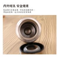 贝格帝 BGD-YTB220 纯钛原色口袋杯 220ml（单位：个）