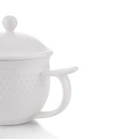 WORLD KITCHEN WK-BH04T15C-JY/KZ 高尔夫杯碟四件组杯子240ml*2 碟子15.3cm*2（单位：套）白色