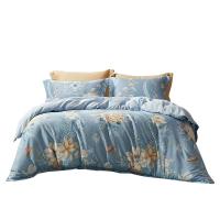 富安娜（fuanna）床品四件套金蕊玉露被套203*229CM*1 床单230*240CM*1 枕套74*48CM*2(单位：套)