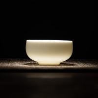 苏氏陶瓷（SUSHI CERAMICS） J0516 茶杯 白瓷中国白个人杯羊脂玉主人杯品茗杯8个装 70ml*8 (单位:套)
